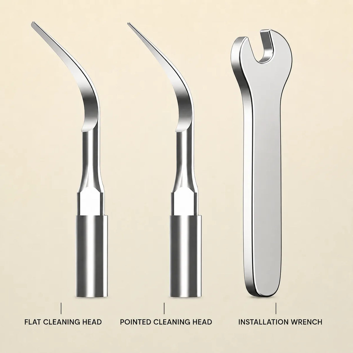 DeepSweep Replacement Cleaning Heads & Wrench Set
