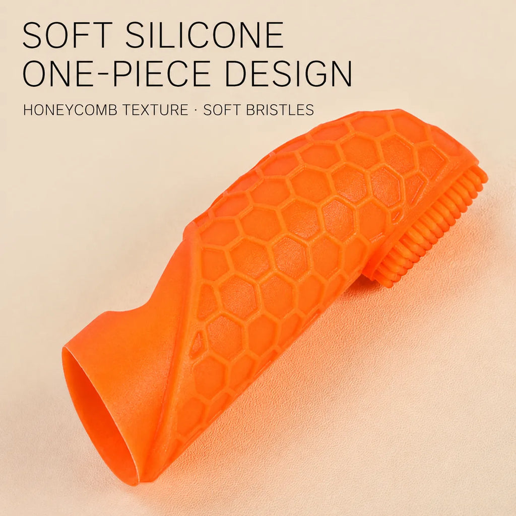 DeepSweep Soft Silicone Dog Finger Toothbrush