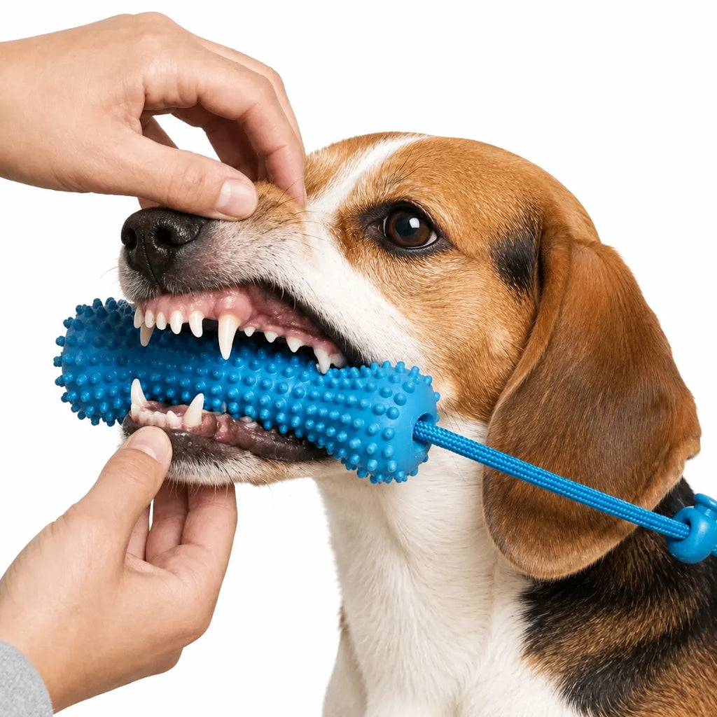 Dog Dental Chew Toy & Brushing Aid