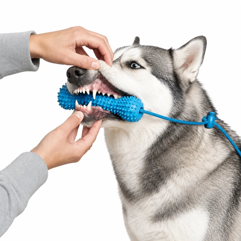 Dog Dental Chew Toy & Brushing Aid